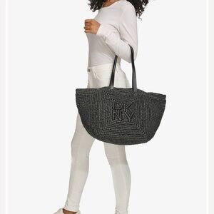 DKNY Paloma Woven Tote bag